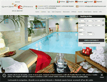 Tablet Screenshot of grandhotelprimavera.com